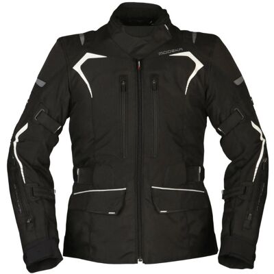 Modeka, Veste de moto, Veste Elaya Lady Noir-Blanc Taille 38 (Femmes, 38) - Publicité Modeka, Veste de moto, Veste Elaya Lady Noir-Blanc Taille 38 (Femmes, 38) - Publicité