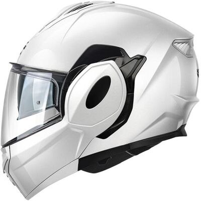 Kappa, Casque de moto, CASQUE MODULABLE KV55 SOLID (À VISIÈRE RABATTABLE) AVEC VISIÈRE FIXE, COULEUR BLANCHE, TAILLE 58 / (M) - Publicité Kappa, Casque de moto, CASQUE MODULABLE KV55 SOLID (À VISIÈRE RABATTABLE) AVEC VISIÈRE FIXE, COULEUR BLANCHE, TAILLE 58 / (M) - Publicité
