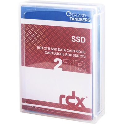 Tandberg Data Support RDX (SSD) 8878-RDX 2 TB 1 pièce (RDX, 2000 Go), Cartouche de données - Publicité Tandberg Data Support RDX (SSD) 8878-RDX 2 TB 1 pièce (RDX, 2000 Go), Cartouche de données - Publicité
