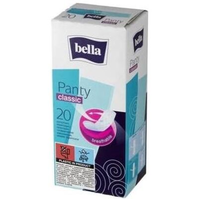 Bella, Serviette, Slip, inserts hygiéniques, 20 pièces (rencontrées) (20x) - Publicité Bella, Serviette, Slip, inserts hygiéniques, 20 pièces (rencontrées) (20x) - Publicité