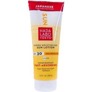 Hada Labo, Crème solaire, Crème Solaire 30 SPF UVA UVB avec Panthénol et Acide Hyaluronique (SPF 30, 200 ml) - Publicité Hada Labo, Crème solaire, Crème Solaire 30 SPF UVA UVB avec Panthénol et Acide Hyaluronique (SPF 30, 200 ml) - Publicité