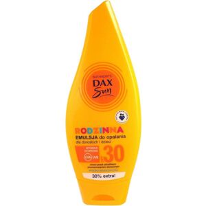 Dax Sun Family Lotion Solaire SPF30 - Protection solaire familiale - Publicité Dax Sun Family Lotion Solaire SPF30 - Protection solaire familiale - Publicité