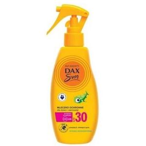 DAX, Crème solaire, Sun Spf30 Protective Milk For Children And Babies (Lait de protection solaire pour enfants et (Crème solaire, SPF 30, 200 ml) - Publicité DAX, Crème solaire, Sun Spf30 Protective Milk For Children And Babies (Lait de protection solaire pour enfants et (Crème solaire, SPF 30, 200 ml) - Publicité