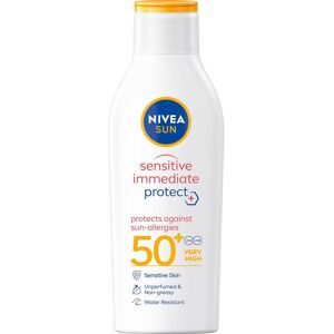 NIVEA Sun Sensitive SPF 50+ Lotion - Crème solaire pour peau sensible - Publicité NIVEA Sun Sensitive SPF 50+ Lotion - Crème solaire pour peau sensible - Publicité