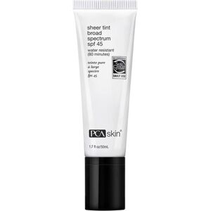 PCA Skin, Crème solaire, Sheer Tint (Crème solaire visage, FPS 45, 50 ml) - Publicité PCA Skin, Crème solaire, Sheer Tint (Crème solaire visage, FPS 45, 50 ml) - Publicité