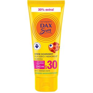 DAX, Crème solaire, Crème Protectrice Sun Spf30 Pour Enfants et Bébés 75Ml (Crème solaire, SPF 30, 75 ml) - Publicité DAX, Crème solaire, Crème Protectrice Sun Spf30 Pour Enfants et Bébés 75Ml (Crème solaire, SPF 30, 75 ml) - Publicité