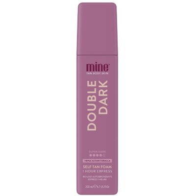 Minetan Mousse autobronzante 200 ml Double Dark - Publicité Minetan Mousse autobronzante 200 ml Double Dark - Publicité
