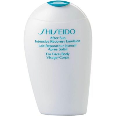 Shiseido - APRÈS-SOLEIL Émulsion de récupération intensive - Hydratant intense après bronzage - 300ml - Publicité Shiseido - APRÈS-SOLEIL Émulsion de récupération intensive - Hydratant intense après bronzage - 300ml - Publicité