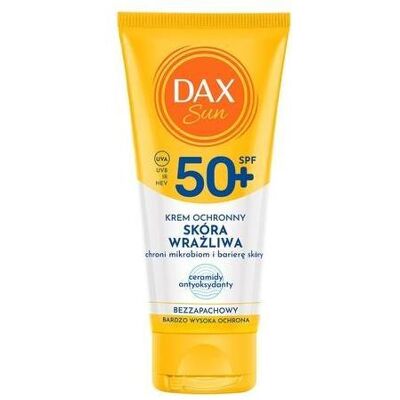 Crème solaire, Dax Sun Protective Cream For Sensitive Skin Spf 50+ 50ml (SPF 50+, 50 ml) - Publicité Crème solaire, Dax Sun Protective Cream For Sensitive Skin Spf 50+ 50ml (SPF 50+, 50 ml) - Publicité