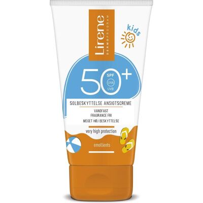 Lirene SPF50+ Crème solaire visage enfants - Protection solaire - Publicité Lirene SPF50+ Crème solaire visage enfants - Protection solaire - Publicité