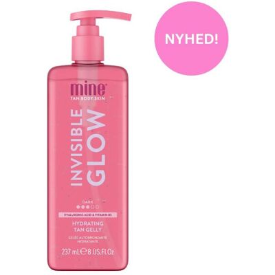 Minetan Invisible Glow Dark Tan Gelly - Gel auto-bronzant - Publicité Minetan Invisible Glow Dark Tan Gelly - Gel auto-bronzant - Publicité