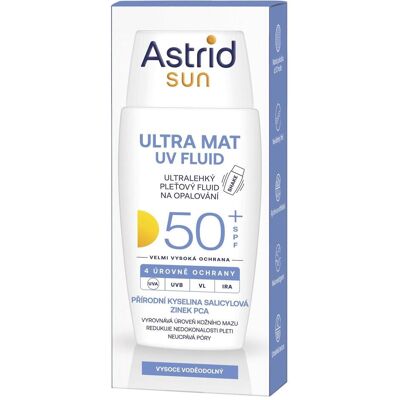 Astrid, Crème solaire, Öl-Hautfluid SPF 50+ Sun 50 ml (SPF 50+, 50 ml) - Publicité Astrid, Crème solaire, Öl-Hautfluid SPF 50+ Sun 50 ml (SPF 50+, 50 ml) - Publicité