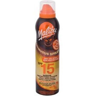 Malibu, Crème solaire, Huile sèche en spray continu (SPF 15, 175 ml) - Publicité Malibu, Crème solaire, Huile sèche en spray continu (SPF 15, 175 ml) - Publicité