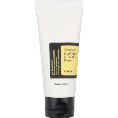 COSRX - Advanced Snail 92 Mucin Crème Tout-en-Un - Hydratation et Réparation - Publicité COSRX - Advanced Snail 92 Mucin Crème Tout-en-Un - Hydratation et Réparation - Publicité