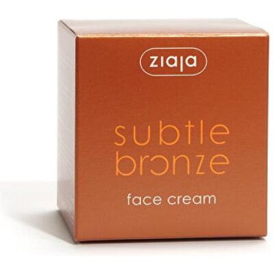 Ziaja, Autobronzant, Crème visage Subtle Bronze (Crème autobronzante, 50 ml) - Publicité Ziaja, Autobronzant, Crème visage Subtle Bronze (Crème autobronzante, 50 ml) - Publicité