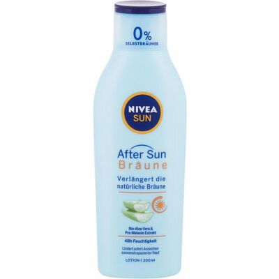 Lotion Après-Soleil Aloe Vera de Nivea - Prolongateur de Bronzage - Publicité Lotion Après-Soleil Aloe Vera de Nivea - Prolongateur de Bronzage - Publicité