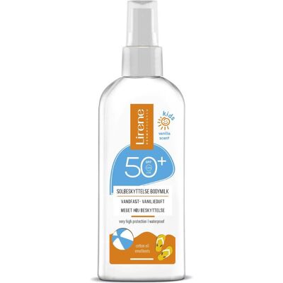 Lirene Lait de Protection Solaire Enfant Vanille SPF50+ - Crème solaire enfant - Publicité Lirene Lait de Protection Solaire Enfant Vanille SPF50+ - Crème solaire enfant - Publicité