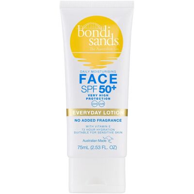 Bondi Sands, Crème solaire, Face SPF 50+ Everyday Lotion (SPF 50+, 75 ml) - Publicité Bondi Sands, Crème solaire, Face SPF 50+ Everyday Lotion (SPF 50+, 75 ml) - Publicité