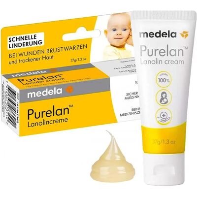 Medela, Soins maternité, Purelan 100 - Pommade à la lanoline 37 pc - Publicité Medela, Soins maternité, Purelan 100 - Pommade à la lanoline 37 pc - Publicité
