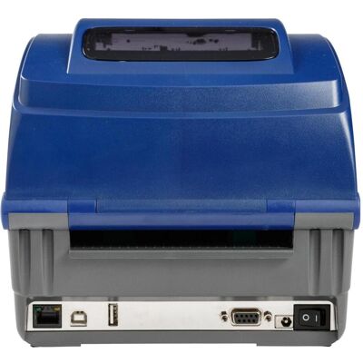 Brady BBP12-SPS-UE, Imprimante à transfert thermique, largeur max. 118mm, 300 dpi, série, USB, LAN, avec (300 dpi), Imprimante d'étiquettes, Bleu, Gris - Publicité Brady BBP12-SPS-UE, Imprimante à transfert thermique, largeur max. 118mm, 300 dpi, série, USB, LAN, avec (300 dpi), Imprimante d'étiquettes, Bleu, Gris - Publicité