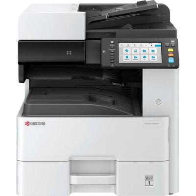 Kyocera ECOSYS MZ3201ix MULTIF. LASER A3 B/N (COPY-PRINT- (Laser, Noir et blanc), Imprimante, Blanc, Noir - Publicité Kyocera ECOSYS MZ3201ix MULTIF. LASER A3 B/N (COPY-PRINT- (Laser, Noir et blanc), Imprimante, Blanc, Noir - Publicité