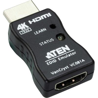 Aten Émulateur HDMI-EDID (HDMI, 4.40 cm), Adaptateur données + vidéo, Noir - Publicité Aten Émulateur HDMI-EDID (HDMI, 4.40 cm), Adaptateur données + vidéo, Noir - Publicité