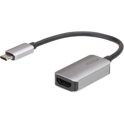 Aten UC3008A1 Adaptateur graphique USB-C vers HDMI 4K (HDMI, 4.32 cm), Adaptateur données + vidéo, Argent - Publicité Aten UC3008A1 Adaptateur graphique USB-C vers HDMI 4K (HDMI, 4.32 cm), Adaptateur données + vidéo, Argent - Publicité