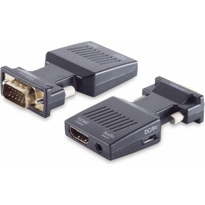Adaptateur VGA à HDMI de Shiverpeaks - Câble Vidéo 1080p - Publicité Adaptateur VGA à HDMI de Shiverpeaks - Câble Vidéo 1080p - Publicité