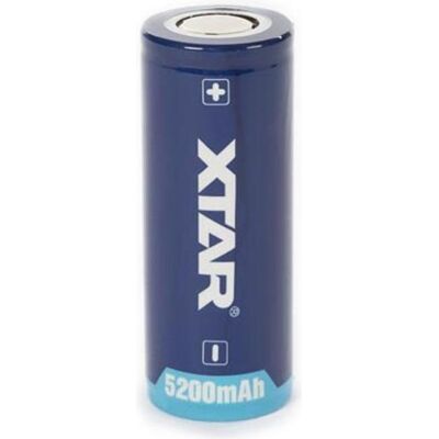 Xtar LI-ION 3.6 V - 5200 mAh - 26650 (26650, 5200 mAh), Batteries + piles - Publicité Xtar LI-ION 3.6 V - 5200 mAh - 26650 (26650, 5200 mAh), Batteries + piles - Publicité