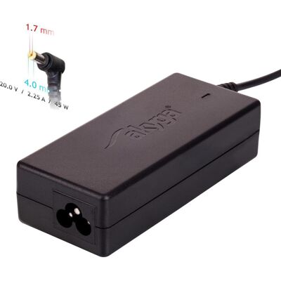 Akyga AK-ND-50 Adaptateur secteur (45 W), Alimentation pour notebook, Noir - Publicité Akyga AK-ND-50 Adaptateur secteur (45 W), Alimentation pour notebook, Noir - Publicité