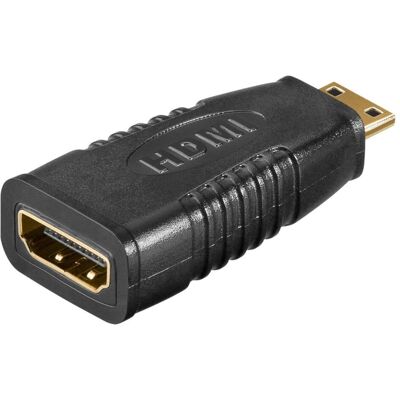 MicroConnect HDMI (Typ A) — mini HDMI (Typ C) (HDMI), Adaptateur données + vidéo, Noir - Publicité MicroConnect HDMI (Typ A) — mini HDMI (Typ C) (HDMI), Adaptateur données + vidéo, Noir - Publicité