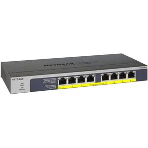Netgear Gs108pp (8 ports), Switch réseau, Noir - Publicité Netgear Gs108pp (8 ports), Switch réseau, Noir - Publicité