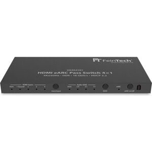 FeinTech HDMI eARC Pass Switch 4x1 - Commutateur HDMI - Publicité FeinTech HDMI eARC Pass Switch 4x1 - Commutateur HDMI - Publicité