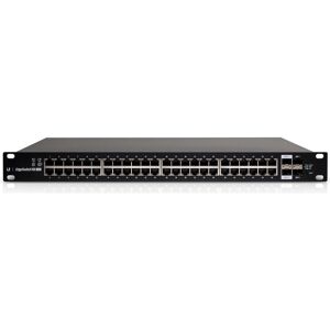 Ubiquiti Interrupteur de bord ES-48-500W (48 ports), Switch réseau, Noir - Publicité Ubiquiti Interrupteur de bord ES-48-500W (48 ports), Switch réseau, Noir - Publicité