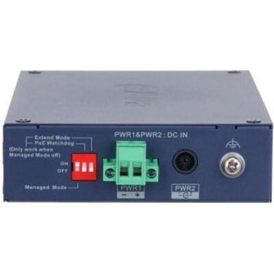 Dahua Industrieller POE Switch CHS4206-4ET-90 4-port (4 ports), Switch réseau, Bleu - Publicité Dahua Industrieller POE Switch CHS4206-4ET-90 4-port (4 ports), Switch réseau, Bleu - Publicité