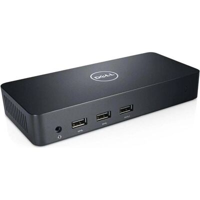Dell D3100 (USB-B, 12 ports), Station d’accueil + hub USB, Noir - Publicité Dell D3100 (USB-B, 12 ports), Station d’accueil + hub USB, Noir - Publicité