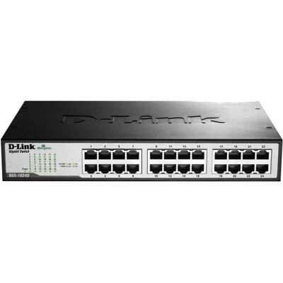 D-Link INTERRUPTEUR DGS-1024D (24 ports), Switch réseau, Gris - Publicité D-Link INTERRUPTEUR DGS-1024D (24 ports), Switch réseau, Gris - Publicité