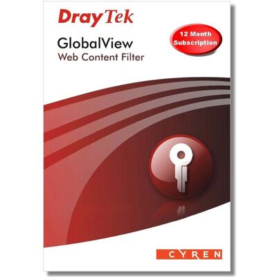 Draytek Carte Globalview WCF A 12 mois, Routeur - Publicité Draytek Carte Globalview WCF A 12 mois, Routeur - Publicité