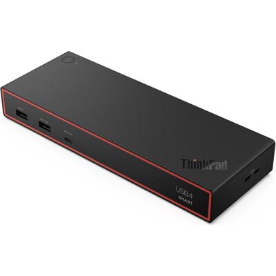 IBM ThinkPad Smart Dock 5500 100W (USB-C, 10 ports), Station d’accueil + hub USB, Noir - Publicité IBM ThinkPad Smart Dock 5500 100W (USB-C, 10 ports), Station d’accueil + hub USB, Noir - Publicité