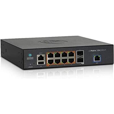 Cambium Networks cnMatrix EX2010-P Managed L2/L3 Gigabit Ethernet (10/100/1000) Power over Ethernet (PoE) 1U (10 ports), Switch réseau, Noir - Publicité Cambium Networks cnMatrix EX2010-P Managed L2/L3 Gigabit Ethernet (10/100/1000) Power over Ethernet (PoE) 1U (10 ports), Switch réseau, Noir - Publicité