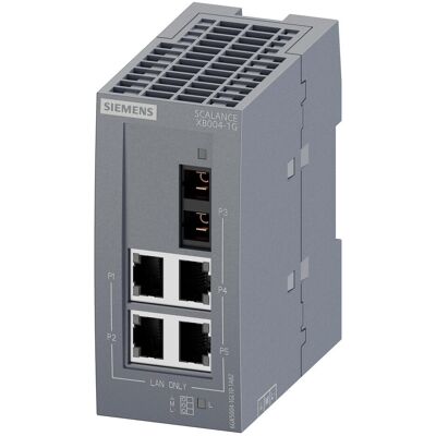Switch Ethernet industriel Siemens 6GK5004-1GL10-1AB2 - 4 Ports - Publicité Switch Ethernet industriel Siemens 6GK5004-1GL10-1AB2 - 4 Ports - Publicité