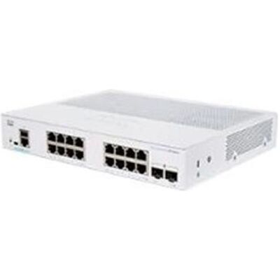 Cisco Cisco Systems Business 350 Series Cbs350-16T-2G - Switch - L3 - Géré - 16 x 10/100/1000 + 2 x SFP - Montage en rack - Publicité Cisco Cisco Systems Business 350 Series Cbs350-16T-2G - Switch - L3 - Géré - 16 x 10/100/1000 + 2 x SFP - Montage en rack - Publicité