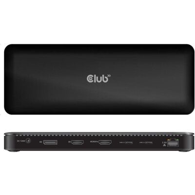 Club 3D CSV-1582 (Thunderbolt, 11 ports), Station d’accueil + hub USB, Noir - Publicité Club 3D CSV-1582 (Thunderbolt, 11 ports), Station d’accueil + hub USB, Noir - Publicité