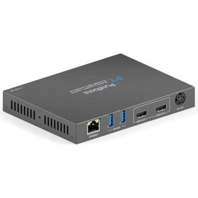 PureTools HUB-100 Pro AV Station d'accueil USB-C - 4K, 100W, Dual HDMI - Publicité PureTools HUB-100 Pro AV Station d'accueil USB-C - 4K, 100W, Dual HDMI - Publicité