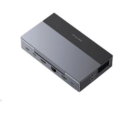 Ugreen CM800 (USB-C, 9 ports), Station d’accueil + hub USB, Gris - Publicité Ugreen CM800 (USB-C, 9 ports), Station d’accueil + hub USB, Gris - Publicité