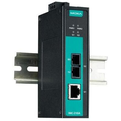 Moxa MEDIA CONVERTER 10/100/1000Tx, Convertisseur - Publicité Moxa MEDIA CONVERTER 10/100/1000Tx, Convertisseur - Publicité