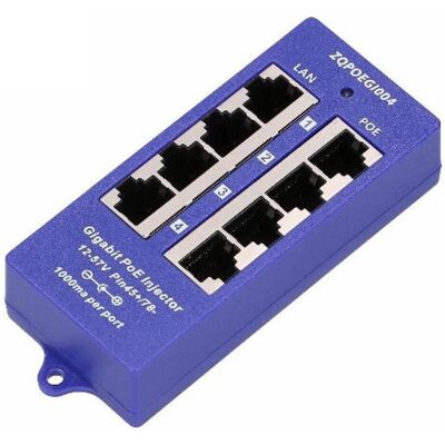 OEM Injecteur POE 4 ports Gigabit POE4PG, Injecteur PoE - Publicité OEM Injecteur POE 4 ports Gigabit POE4PG, Injecteur PoE - Publicité