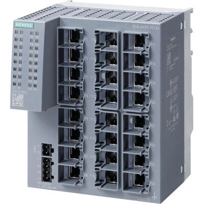Siemens Scalance XC124 - 24 ports Ethernet - Switch industriel - Publicité Siemens Scalance XC124 - 24 ports Ethernet - Switch industriel - Publicité