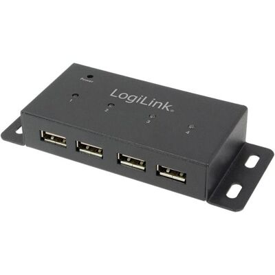LogiLink UA0141A (USB-A, 4 ports), Station d’accueil + hub USB, Noir - Publicité LogiLink UA0141A (USB-A, 4 ports), Station d’accueil + hub USB, Noir - Publicité
