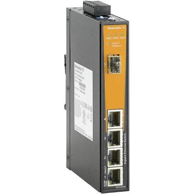 Weidmüller IE-SW-EL05-4GT-1GESFP Commutateur Ethernet Industriel - 10/100/1000 MBit/s - Publicité Weidmüller IE-SW-EL05-4GT-1GESFP Commutateur Ethernet Industriel - 10/100/1000 MBit/s - Publicité